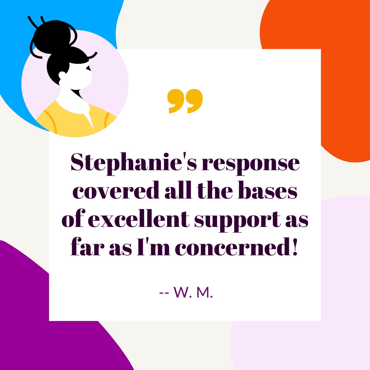 Covered All the Bases of Excellent Support » Stephanie Lundberg